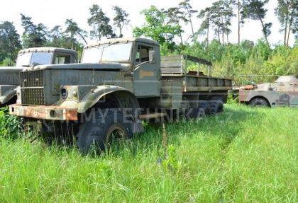 Kraz 255b Pritsche LKW für Ersatzteile 